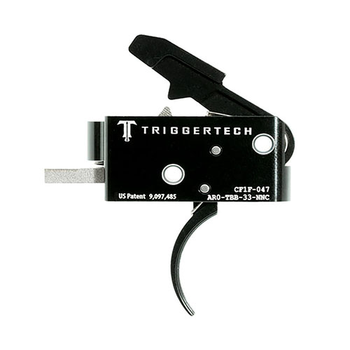 Il grilletto TRIGGERTECH AR15 offre una tecnologia Frictionless Release™, azione a due stadi, reset tattico sotto 0.030” e massima affidabilità in ogni condizione.