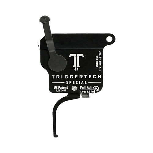 Il TRIGGERTECH Rem700 Special offre una rottura netta, zero creep, e una durata eccezionale grazie alla Frictionless Release Technology™ e componenti in acciaio inox 440C.