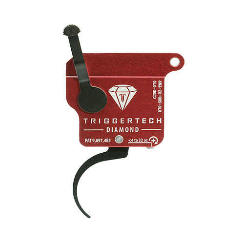 Il grilletto TRIGGERTECH Rem700 Diamond offre una rottura senza creep, tecnologia Frictionless Release e componenti in acciaio inox 440C per una durata eccezionale.
