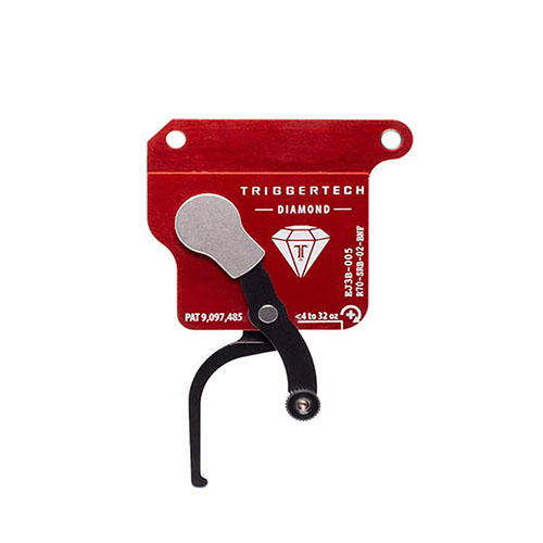 Il TRIGGERTECH Rem700 Diamond Bottom Safety migliora precisione e affidabilità, con tecnologia Frictionless Release per un'azione senza attrito e una durata eccezionale.
