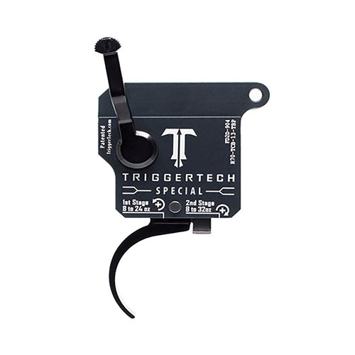 Il grilletto TRIGGERTECH REM700 offre un'eccezionale sicurezza con quattro punti di sicurezza, una rottura zero-creep e una regolazione del peso del grilletto.