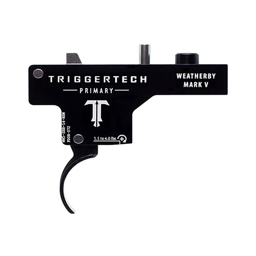 Il grilletto TRIGGERTECH Weatherby Mark V offre una rottura senza attrito, una corsa ridotta e una resistenza alla corrosione, garantendo prestazioni affidabili in ogni ambiente.