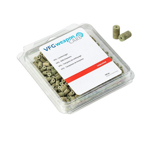 Il BARREL CLEANER INTENSIVE per Cal. 10.3mm offre una pulizia profonda ed efficace, combinando la morbidezza del feltro con l'abrasività della spazzola in bronzo.