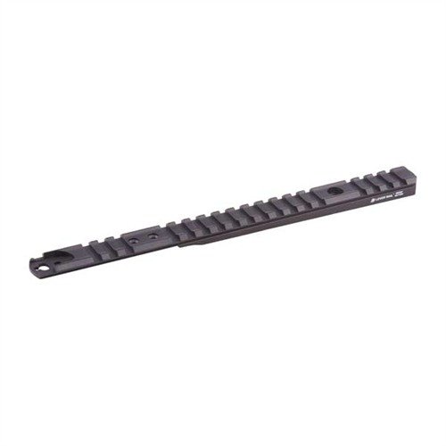 Aumenta le opzioni di mira per il tuo fucile Marlin con questo leggero rail in alluminio, compatibile con anelli Picatinny e Weaver, ideale per ottiche.