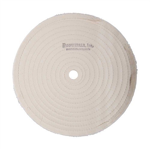 Le ruote in mussola Brownells sono ideali per la pulizia e la lucidatura delle armi, offrendo finiture brillanti e una lunga durata grazie alla loro costruzione resistente.