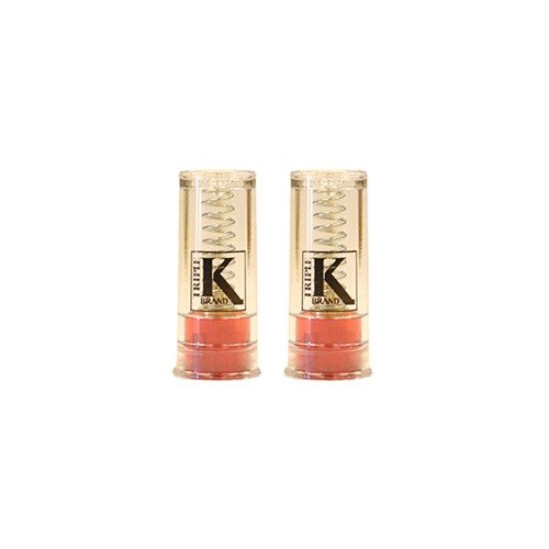 I DELUXE SNAP CAPS TRIPLE-K in calibro 12 offrono una pratica sicura e senza proiettili, proteggendo i percussori grazie ai loro primers a molla e al design colorato.