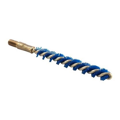 Le spazzole per canne IOSSO NYFLEX offrono pulizia efficace per pistole, fucili e carabine. Le setole blu flessibili puliscono senza graffiare.