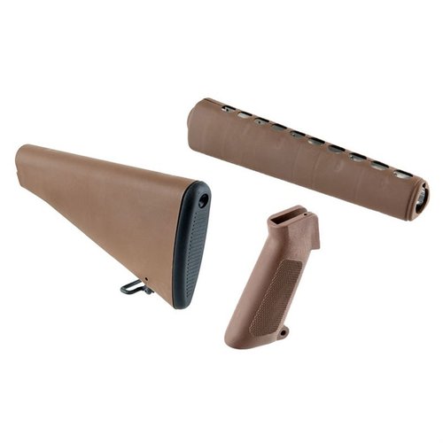 Rinnova il tuo fucile Retro con i set di mobili Brownells M16A1, progettati per replicare fedelmente i componenti originali e disponibili in vari colori.