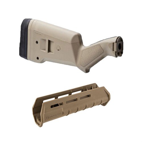 Il set SGA Buttstock e M-LOK Forend per Remington 870 offre personalizzazione e leggerezza, con accessori M-LOK per una maggiore versatilità.