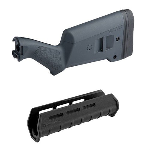 Il set SGA Buttstock e M-LOK Forend per Remington 870 offre adattabilità e personalizzazione, con accessori M-LOK per soddisfare le esigenze individuali.