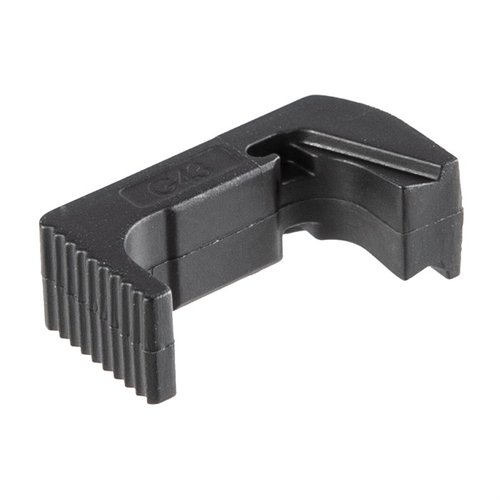 Il magazine catch per Glock® 43 di Brownells è reversibile, ideale per tiratori destrorsi e mancini, disponibile in lunghezza standard ed estesa.