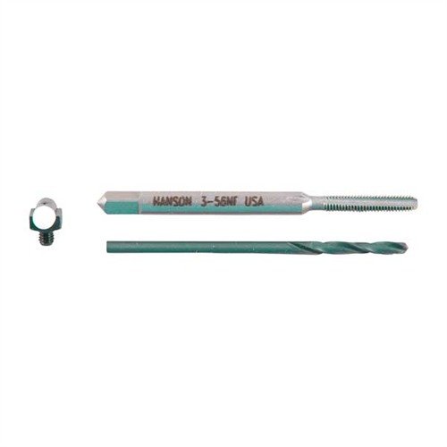 Kit completi per installare o riparare i mirini delle shotgun, con punte di drill e filettature per un'installazione professionale e duratura.