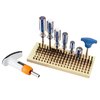 Il set MAGNA-TIP® PROFESSIONAL SUPER SET offre 120 punte di alta qualità, maniglie versatili e una maniglia di coppia regolabile per lavori di gunsmithing professionali.