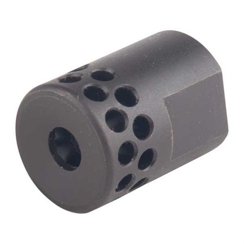 Il Brownells Short Muzzle Brake offre una soluzione di frenata efficace in un formato compatto, con lunghezza di 1