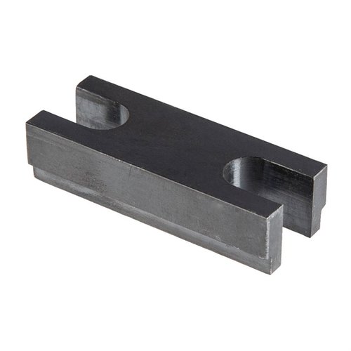 Il 1911 Barrel Alignment Block di Brownells offre un allineamento preciso del barilotto nella slitta, facilitando il fitting del hood e migliorando l'accuratezza.