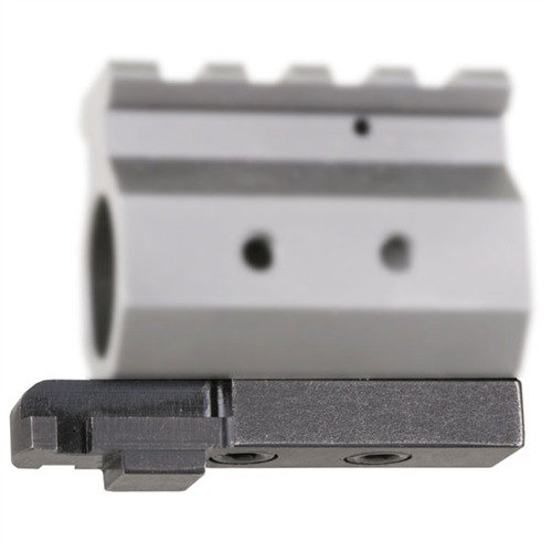 Il MODULAR GAS BLOCK LUG di BROWNELLS offre un design modulare unico per personalizzare il tuo AR-15, consentendo l'installazione di baionette e bipodi.