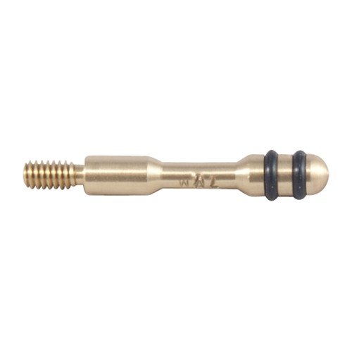 I jags TCS in alluminio con O-ring in gomma garantiscono una pulizia efficace della canna senza danneggiare le rigature, aumentando la pressione del panno.