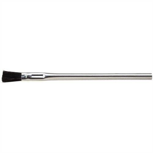 Il pennello ACID BRUSH è ideale per applicare colla, macchie, flusso di saldatura e per pulire strumenti. Manico in lamiera, setole crimpate, 6" di lunghezza.