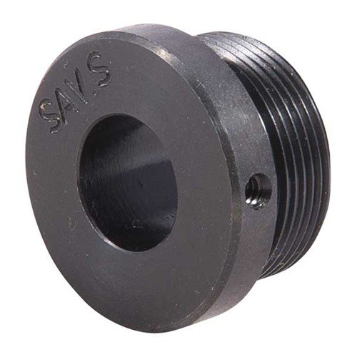 Strumento a molla che offre pressione costante per mantenere i lugs del bolt quadrati contro il ricevitore, garantendo risultati migliori rispetto alla pressione manuale.