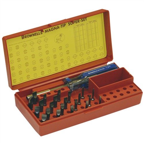 Il set di cacciaviti MAGNA-TIP 22 Bit Starter offre punte TRUE hollow-ground per una trasmissione della coppia ottimale e una personalizzazione facile per ogni vite.