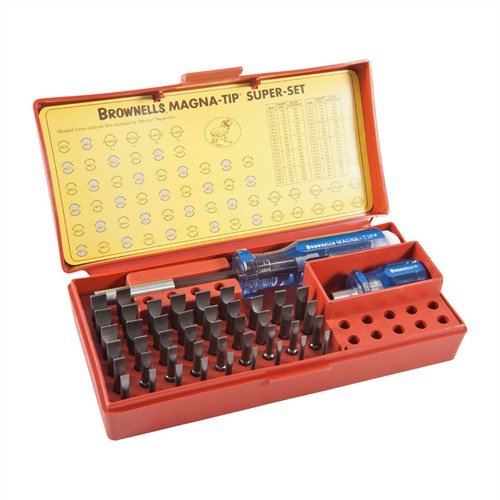 Il set di cacciaviti MAGNA-TIP 44 Bit offre punte a forma cava per una trasmissione ottimale della coppia e include 44 punte diverse e un manico per ogni esigenza.