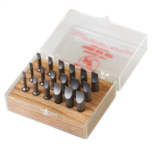 Set di punte MAGNA-TIP® THIN-BIT per viti a fessura stretta, offre 18 punte ultra-sottili per un adattamento perfetto e maggiore successo nei lavori di armi.