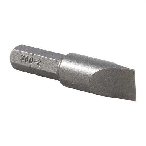 Il set Brownells Magna-Tip Thin-Bit offre 18 punte ultra-sottili in acciaio temprato, ideali per viti strette, con un supporto in rovere e una custodia trasparente per una facile organizzazione.