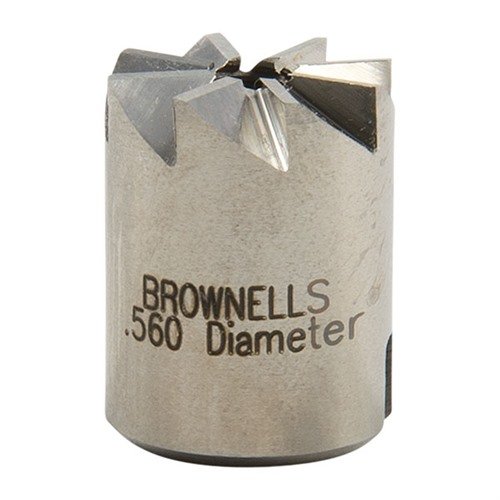 Il 90° CHAMFER CUTTER di BROWNELLS permette di regolare il gap tra canna e cilindro senza dover rimuovere la canna dal telaio, disponibile in quattro misure.