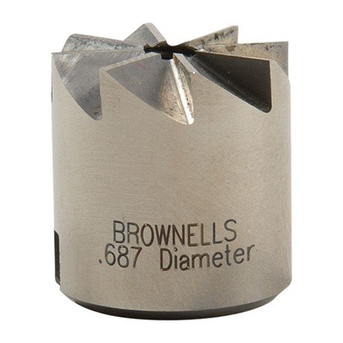 Il 90° Chamfer Cutter di BROWNELLS permette di regolare il gap tra canna e cilindro senza tornio e senza rimuovere la canna dal telaio.