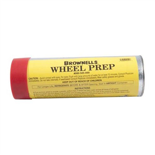 Brownells Wheel Prep™ condiziona le ruote e conserva il polish, facilitando l'applicazione e massimizzando l'assorbimento del polish greaseless.