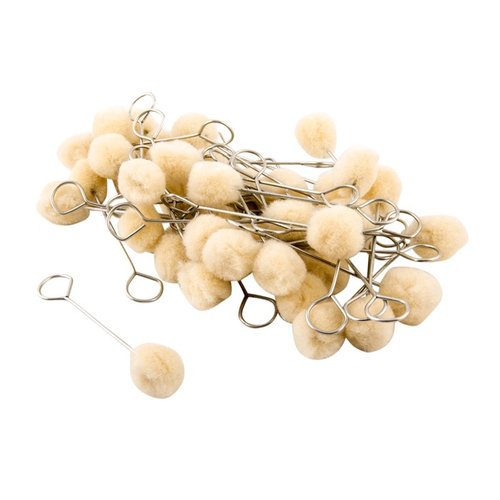 I SHOP SWABS di Brownells sono applicatori robusti con manico in filo, ideali per l'applicazione di cold blues e molte altre operazioni in officina.