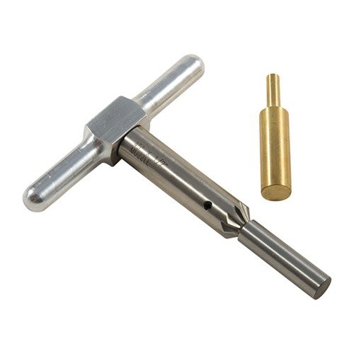 Il set Steel One Caliber include cutter per squadratura e smussatura, manico e pilota in acciaio, garantendo un'uscita pulita del proiettile e ricariche rapide.