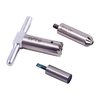 Il set Steel One calibro include un cutter di faccia a 90° e un cutter di smussatura a 45° per rifinire i musetti di fucili e pistole con precisione.