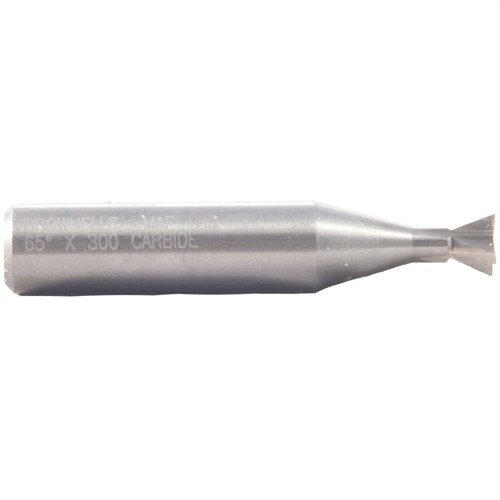 Il CARBIDE FRONT SIGHT DOVETAIL CUTTER di BROWNELLS consente un taglio preciso per installare mirini anteriori speciali, realizzato in carburo solido per una lunga durata.