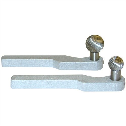 Strumento di sbavatura in acciaio per revolver, migliora l'accuratezza rimuovendo le sbavature senza smontare l'arma, ideale per calibro .32 a .45.