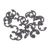 E-clip .187" (4,7 mm) est. .073" (1,8 mm) int. .074" (1,9 mm) sp. 20 pz