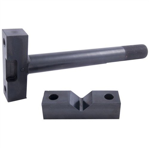 Il sistema di chiave universale per azione fucile Brownells offre supporto completo per il ricevitore, prevenendo danni e garantendo una presa sicura su molte azioni.