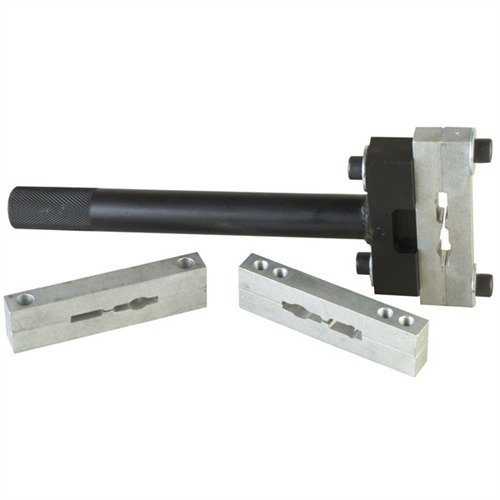 La nostra Revolver Action Wrench avvolge completamente il telaio, prevenendo danni da torsione grazie a teste in alluminio no-mar, compatibile con il sistema Brownells.