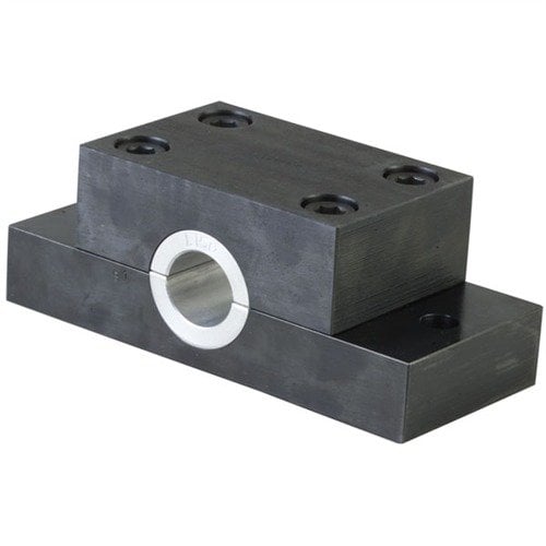 Il set di VISE E BUSHING BROWNELLS offre una presa sicura e duratura per l'installazione e rimozione di canne, con bushings in acciaio e alluminio.