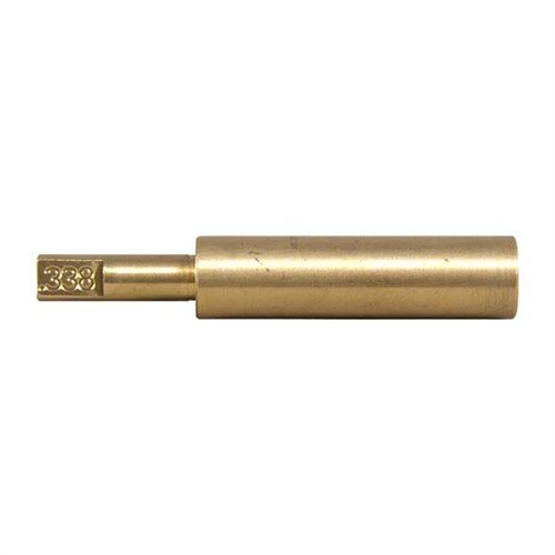 Il BRASS PILOTS in ottone, lungo 1¼" (3,2 cm), mantiene i cutter di Facing e Chamfering centrati nel foro, resistendo all'usura per anni di servizio.