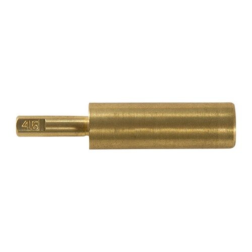 Il BRASS PILOTS, .416 MUZZLE BRASS PILOT di BROWNELLS garantisce una centratura precisa degli utensili di Facing e Chamfering, resistente all'usura per anni.