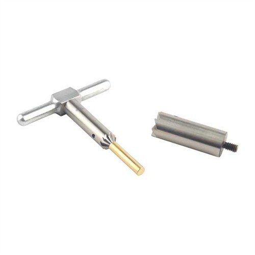 Il set BRASS ONE CALIBER include un cutter per rifinire e uno per smussare, con un manico e un pilota in ottone per una perfetta allineamento e versatilità.