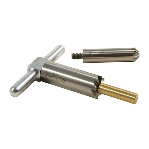 Il set BRASS ONE CALIBER include un cutter per squadratura e uno per chamfering, garantendo uscite pulite per proiettili e ricariche rapide.