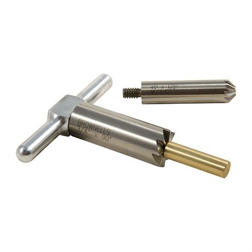 Il set BRASS ONE CALIBER offre un cutter per rifinire il muso e uno per smussare, garantendo un'uscita pulita del proiettile e ricariche rapide.
