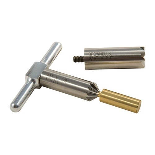 Il BRASS ONE CALIBER SET include un cutter per la squadratura e uno per la smussatura, garantendo uscite pulite per proiettili e ricariche rapide.