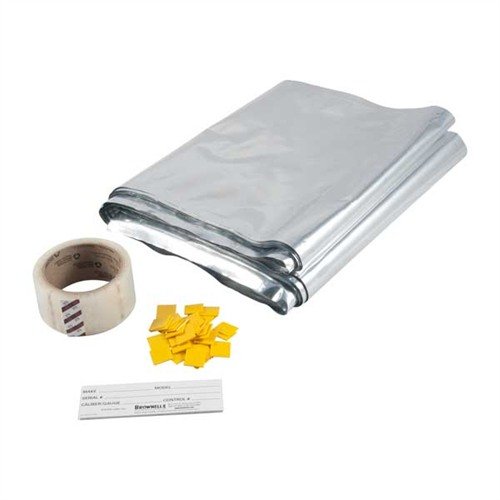 Il kit TRIPLE TOUGH RUST-BLOX offre sacchetti resistenti e 'Blox' per una protezione duratura contro ruggine e corrosione, perfetto per armi in stoccaggio.