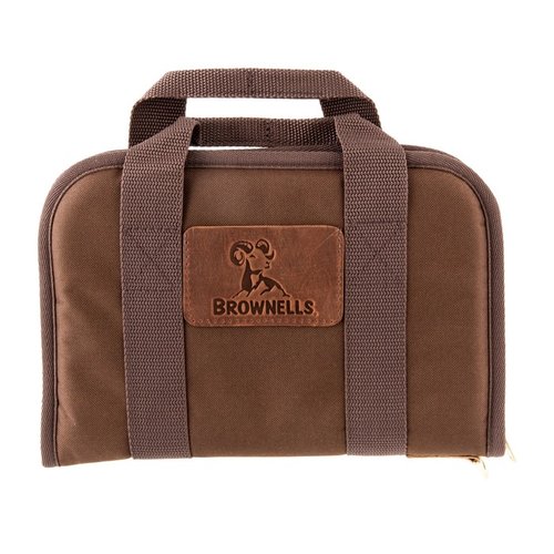 Il nostro SIGNATURE SERIES PISTOL CASE offre protezione ottimale con un design robusto, imbottitura in schiuma e tasca esterna per accessori, ideale per pistole e revolver.