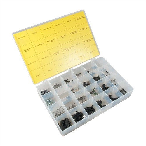 Kit completo per armieri con parti essenziali per AR-15, ideale per sostituzioni e costruzioni multiple, garantendo sempre pezzi di ricambio a portata di mano.