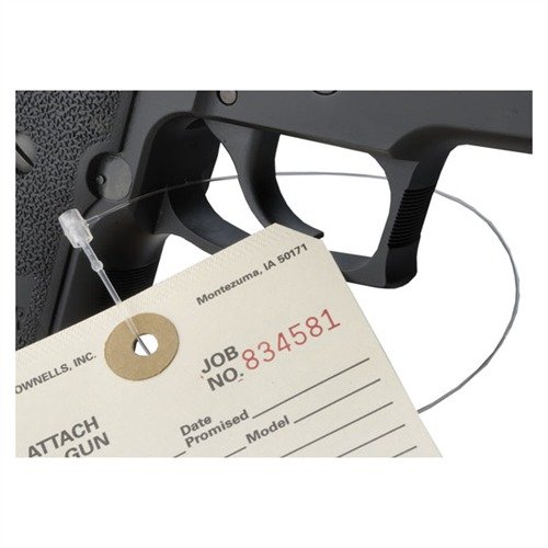 I PERMANENT TAG TIES di Brownells sono facili da usare, economici e resistenti alle intemperie, bloccano permanentemente i tag per prevenire furti e perdite.