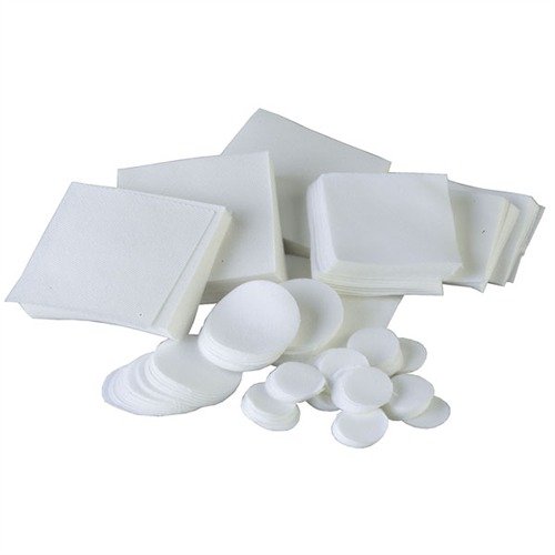 I patch in cotone twill al 100% offrono un'azione di pulizia aggressiva, riducono il pelucchio e sono ideali per rimuovere residui pesanti e applicare oli.